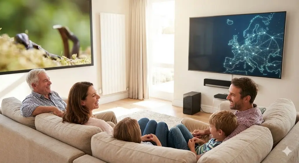 Meilleur Abonnement IPTV Europe 2025 : France, Belgique, Suisse & Espagne